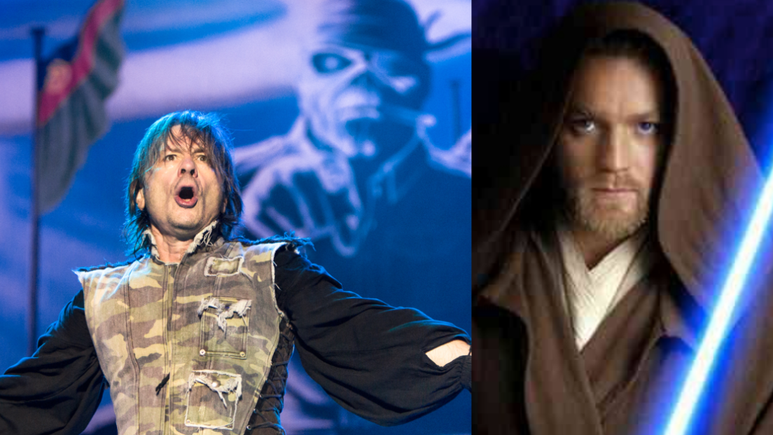 Iron Maiden, Bruce Dickinson: "vorrei combattere contro Eddie sul palco usando le spade laser!"
