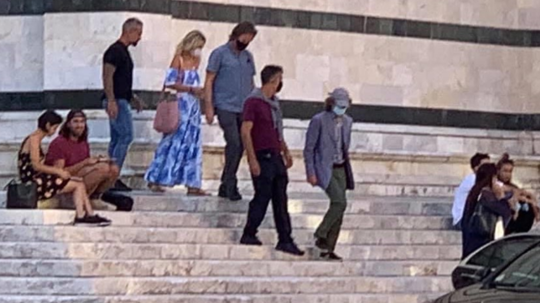 Mick Jagger in visita a sorpresa al Duomo di Siena. L'avvistamento in città. Guarda le immagini