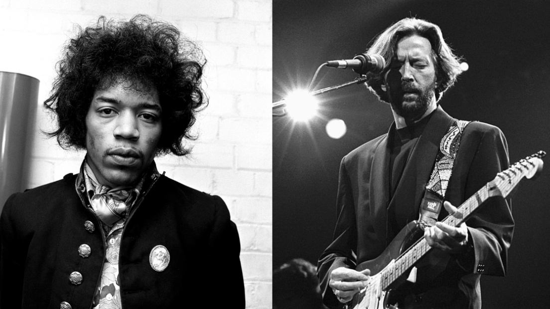 Quella volta che Jimi Hendrix chiese a Eric Clapton di accordargli la chitarra. Scopri la storia
