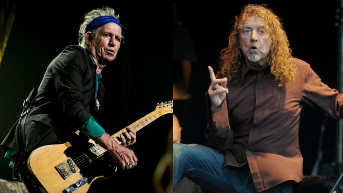 The Rolling Stones, Keith Richards: "La voce di Robert Plant mi fa venire i nervi"