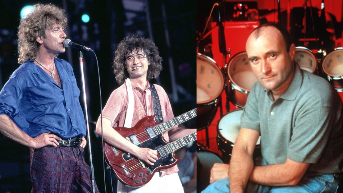 Jimmy Page sulla reunion dei Led Zeppelin al Live Aid: "Chiamare Phil Collins non fu un'idea molto intelligente"