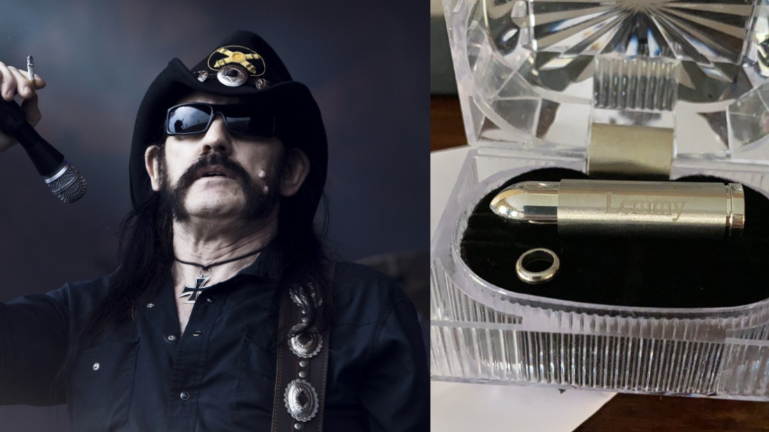 Le ceneri di Lemmy sono state inserite in alcuni bossoli di proiettile e regalate ai suoi amici più cari. Guarda le foto