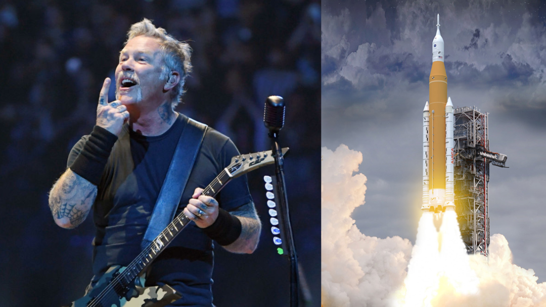 Metallica, la NASA ha scelto Fuel come colonna sonora della missione lunare Artemis. Guarda il video