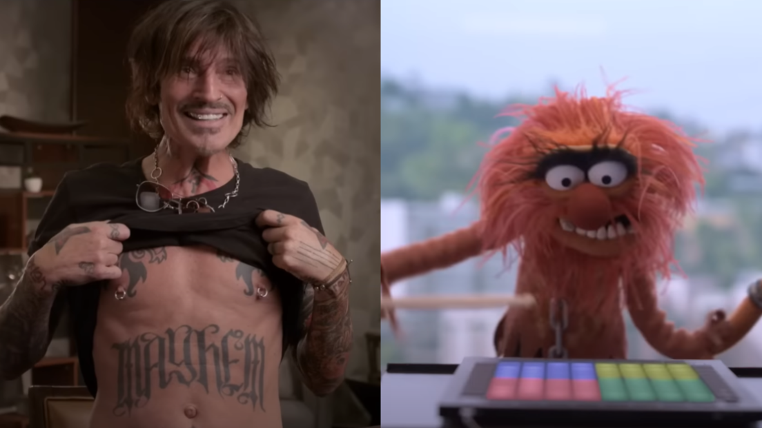 Tommy Lee protagonista nel trailer di The Muppets Mayhem, la rock band dei Muppets. Guardalo qui