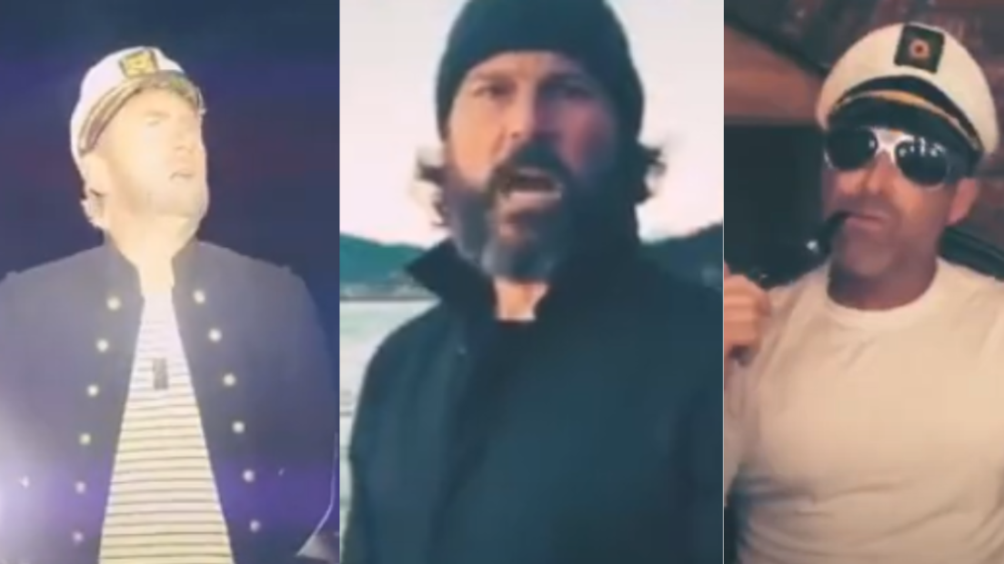 I Nickelback continuano a prendersi in giro, "Rockstar" diventa un canto tradizionale dei marinai. Guarda i video