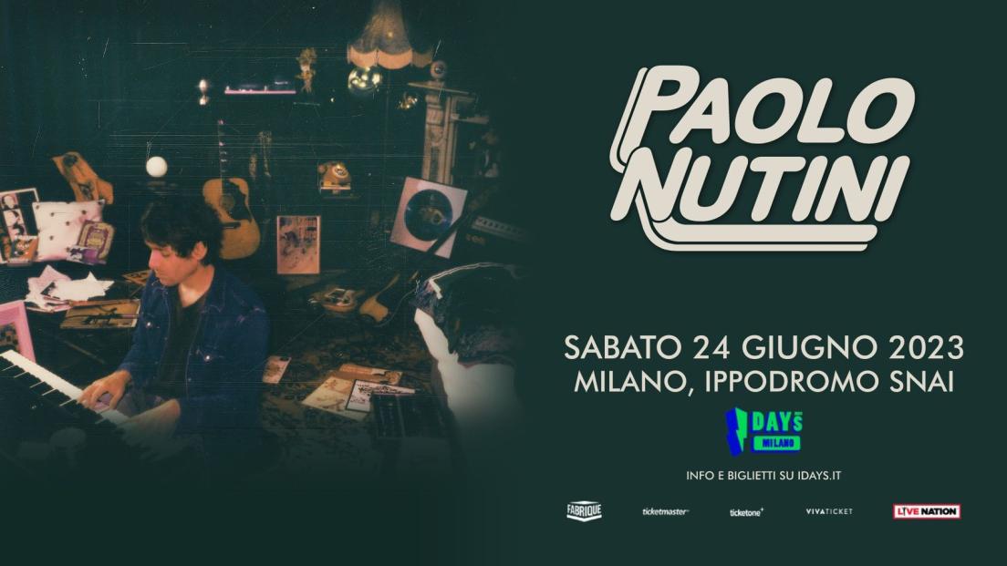 Paolo Nutini: UFFICIALE in concerto a I-Days Milano il 24 giugno 2023