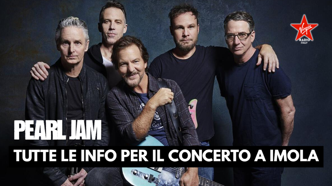Pearl Jam a Imola: tutte le info utili per il concerto all'Autodromo Enzo e Dino Ferrari