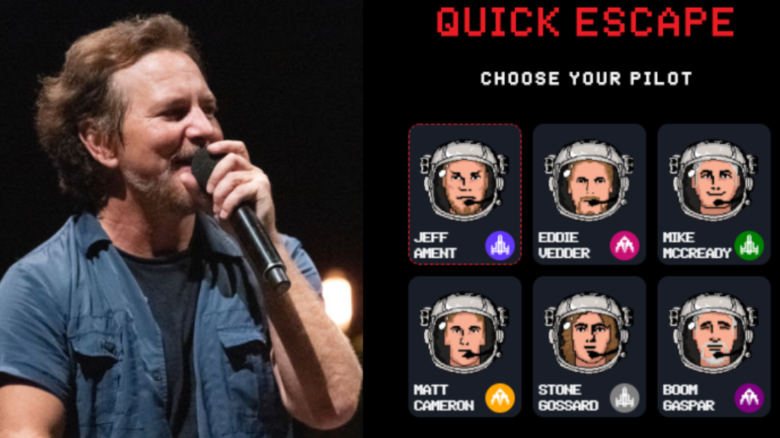 I Pearl Jam hanno pubblicato il loro videogame (gratuito), perfetto da giocare durante la quarantena! Provalo qui