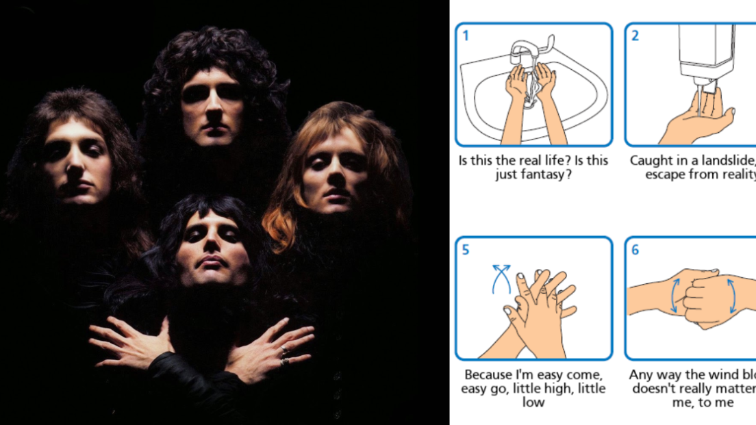 Queen, Bohemian Rhapsody diventa il metodo più efficace per lavarsi bene le mani! Ecco perché