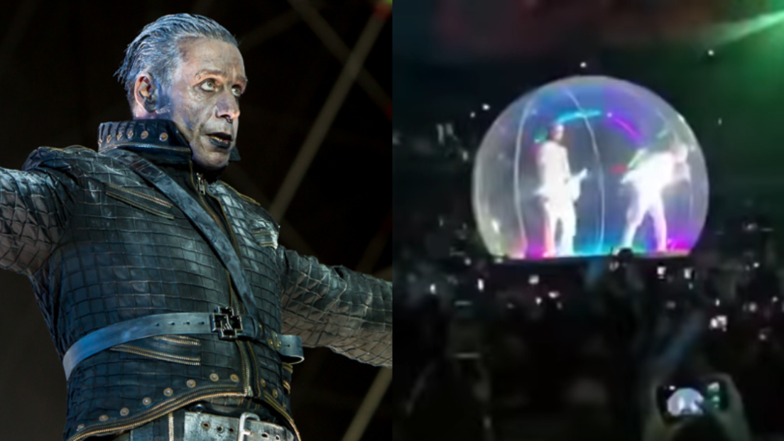 Coronavirus: Till Lindemann dei Rammstein si è esibito dentro una sfera gigante. Il video