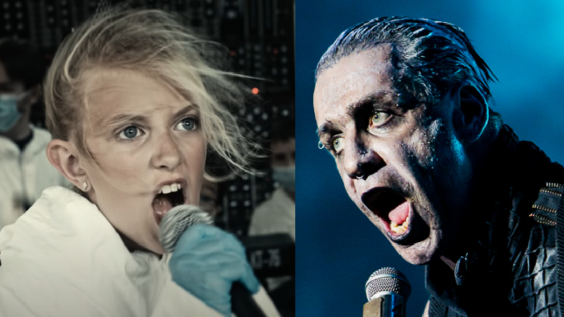 Rammstein, la bambina di nove anni leader di una cover band che canta Du Hast! Guarda il video