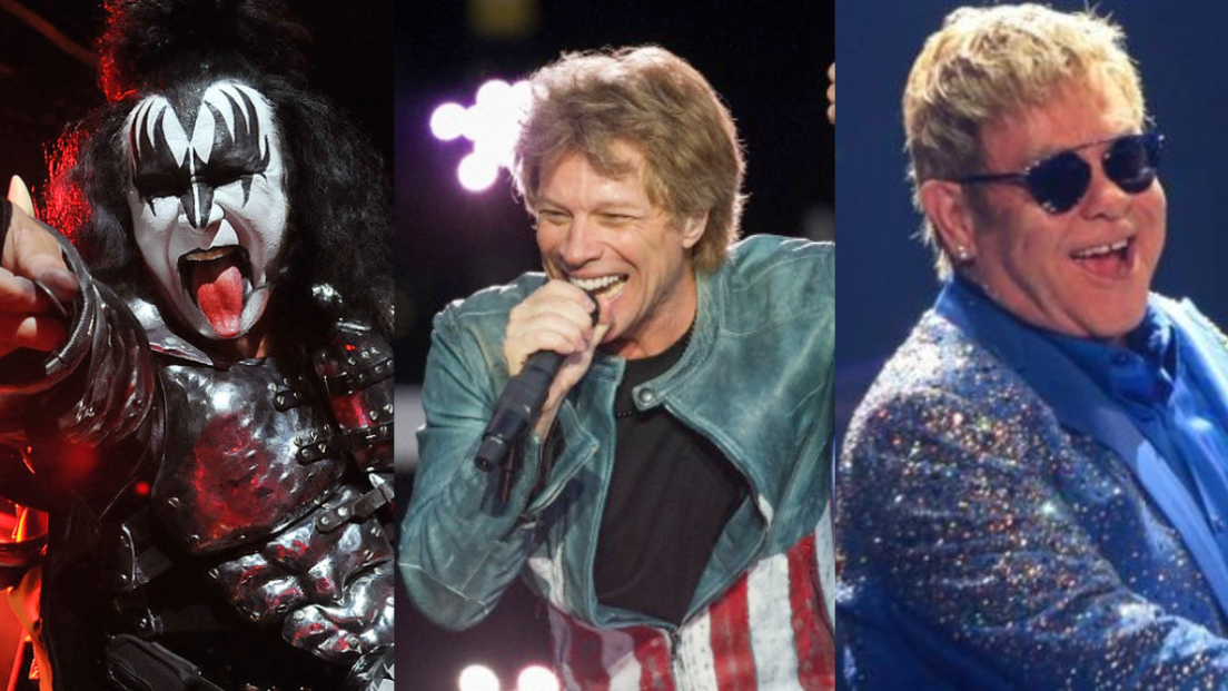 Le rock star più pagate del 2019! Dai KISS a Elton John e Bon Jovi, la classifica di Forbes