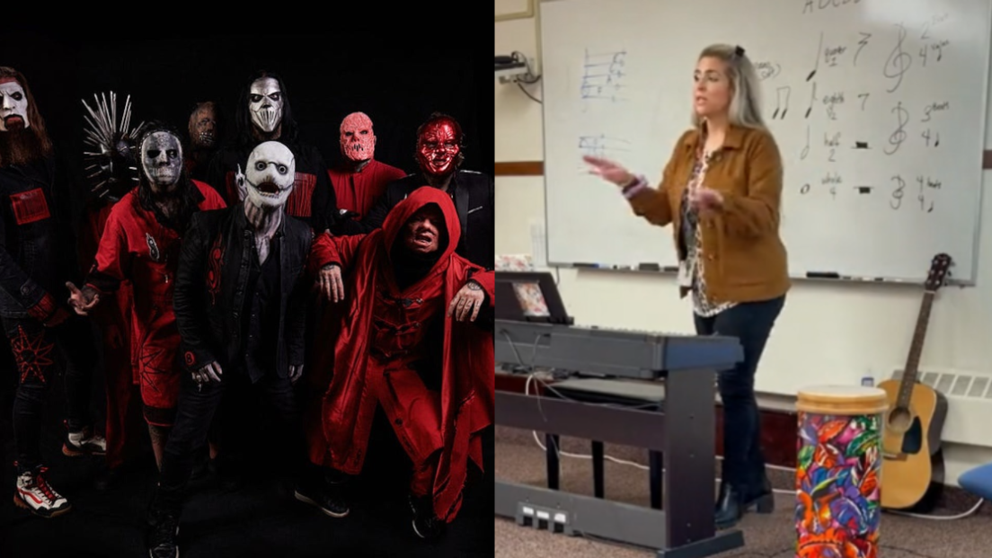 La maestra che insegna ai bambini i generi musicali cantando gli Slipknot: "la musica costruisce relazioni". Guarda il video
