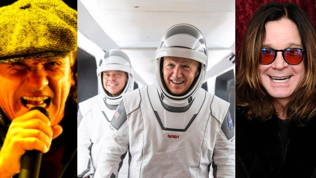 Gli astronauti della SpaceX hanno preparato la missione ascoltando AC/DC e Black Sabbath