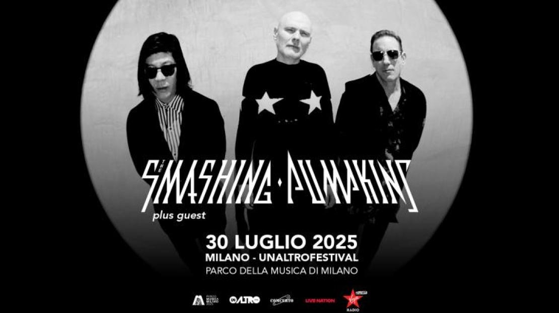 The Smashing Pumpkins in concerto: partecipa all'estrazione finale dei biglietti per il concerto del 30 luglio a Milano + Tour Backstage Experience