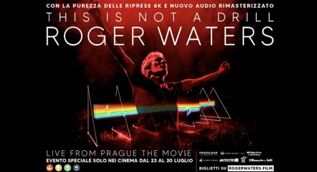 Roger Waters - This Is Not A Drill (Live From Prague 2023) al cinema: partecipa all'estrazione finale dei biglietti per assistere su grande schermo la sera del 23 luglio al film evento a Roma, Milano,