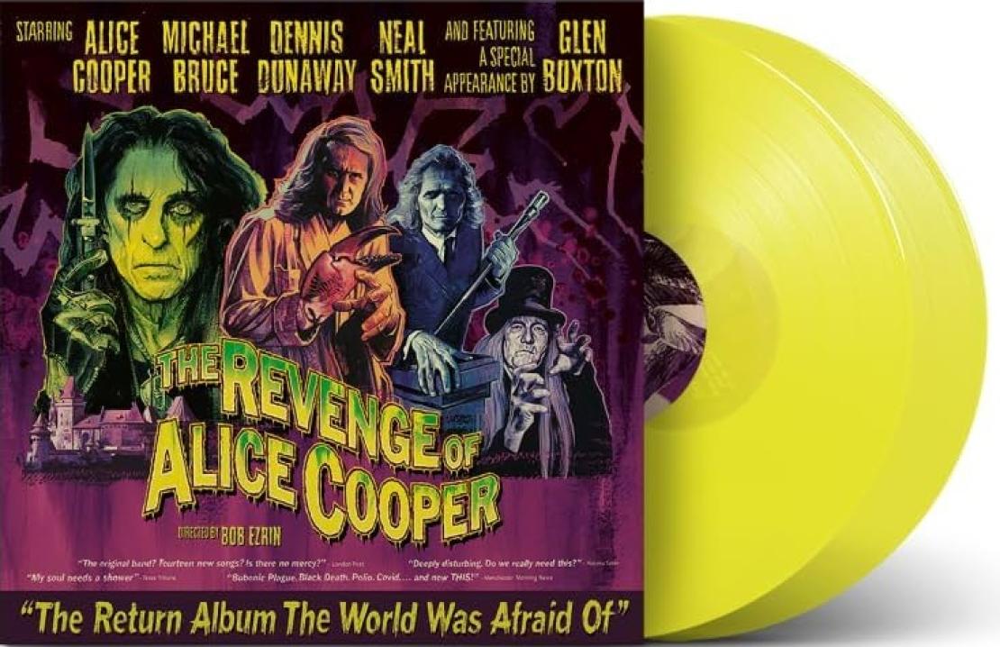 Alice Cooper  - The Revenge of Alice Cooper: partecipa all'estrazione finale dell’album in formato LP Yellow