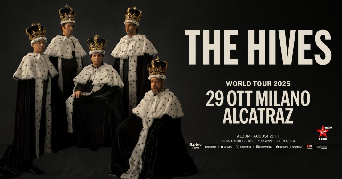 The Hives in concerto a Milano: partecipa all'estrazione finale dei biglietti per il concerto del 29 ottobre all'Alcatraz
