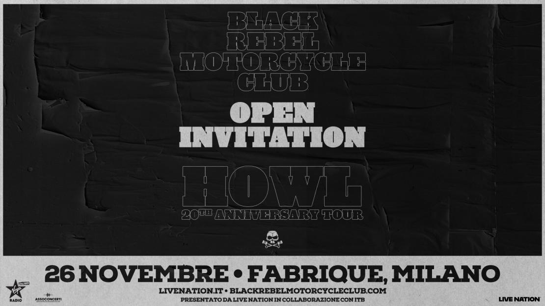 Black Rebel Motorcycle Club in concerto: partecipa all'estrazione finale dei biglietti per il live di Milano