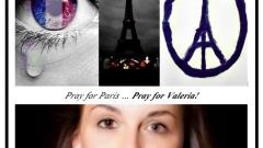 Pray for Paris ... Pray for Valeria!