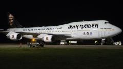 Iron Maiden: l'Ed Force One riprende a volare
