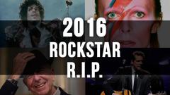 2016 Rockstar RIP: la gallery tributo ai musicisti che ci hanno lasciato quest'anno