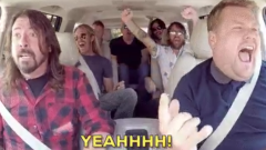 I Foo Fighters saranno ospiti del Carpool Karaoke di James Corden! L'annuncio sui social