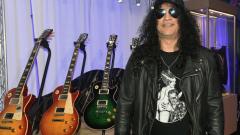 Slash: ecco la sua nuova Gibson Les Paul Anaconda Burst. Guarda le foto 