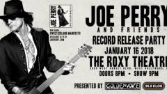 Joe Perry lancia il nuovo album chiamando sul palco Slash, Johnny Depp e molti altri. Guarda i video