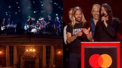 Foo Fighters premiati ai Brit Awards 2018 suonano sul tetto di una casa! Guarda i video del live e della premiazione
