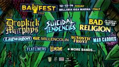 Bay Fest 2018: Annunciati Bad Religion, Millencolin e Suicidal Tendencies in lineup. Tutte le info