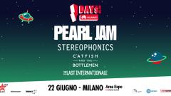 Pearl Jam: annunciati Stereophonics, Catfish & The Bottlemen e The Last Internationale in apertura il 22 giugno ad IDays. Tutte le info