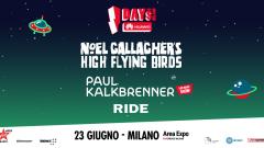 iDays: annunciati i Ride in apertura a Noel Gallagher's High Flying Birds il 23 giugno! Tutte le info
