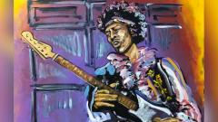 KISS: il bellissimo dipinto di Paul Stanley in tributo a Jimi Hendrix. La carriera di pittore che forse non conoscete