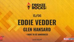 Firenze Rocks 2019: UFFICIALE Eddie Vedder è l'headliner del 15 giugno! Tutte le info e biglietti