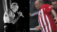 Prodigy: tifoso inglese balla Firestarter sugli spalti in onore di Keith Flint. Guarda il video