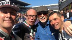 Aprilia All  Stars: guarda le foto più belle dell'evento al Mugello con Andrea Iannone, Max Biaggi, Loris Capirossi...