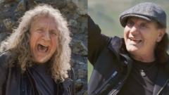 Led Zeppelin, Robert Plant a Brian Johnson: “Se vuoi prendere il mio posto, metto una buona parola per te!”. Guarda il video
