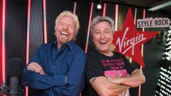 Richard Branson ospite a Virgin Radio. Guarda le foto più belle della diretta a Revolver con Ringo