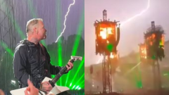 Metallica: un fulmine è caduto durante il live di Master Of Puppets a Monaco! Guarda il video