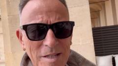 Bruce Springsteen rassicura i fan di Milano sulla sua salute: "Tranquilli, torno!". Guarda il video
