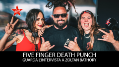 Five Finger Death Punch: guarda l'intervista Zoltan Bathory a I-Days Milano 2024
