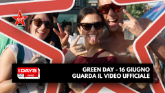 Green Day - I-Days Milano 16 giugno: guarda il video ufficiale
