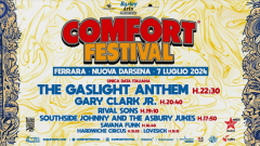Comfort Festival a Ferrara: partecipa all'estrazione finale dei biglietti per la data del 7 luglio alla Nuova Darsena