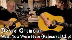 David Gilmour si sta preparando al ritorno in concerto. Guarda le prove di Wish You Were Here