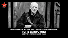 David Gilmour al Circo Massimo di Roma: tutte le info utili per i concerti (location, ingressi, mappe, orari)