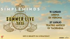 Simple Minds: UFFICIALE in concerto a Verona e Taormina nel 2025. Tutte le info e biglietti