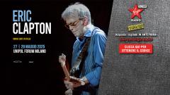 Eric Clapton in concerto a Milano. Accedi alla presale