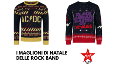 I maglioni di Natale delle rock band: AC/DC, Black Sabbath, Foo Fighters, Guns N' Roses, Metallica, Iron Maiden..! Guardali tutti