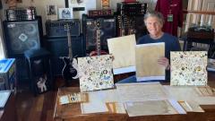 Led Zeppelin, ritrovati i progetti originali della copertina di Led Zeppelin III. Guarda le foto